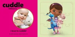 Учимось граючи! Книги з пазлами. Я вмію Disney